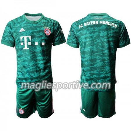 Completo Calcio Bayern Monaco Portiere Bambino Divisa Prima 2019/2020